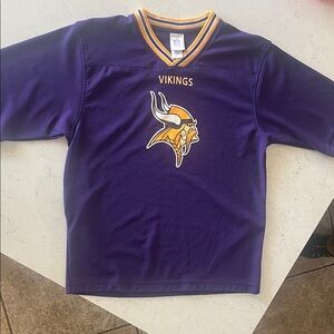 NFL Vintage Vikings Kids Purple Jersey